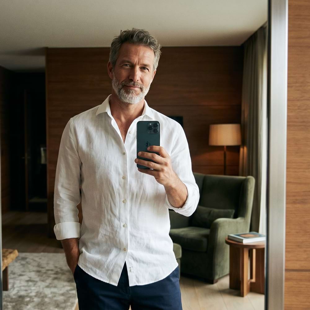 Portrait naturel pour un profil sugar daddy Marseille